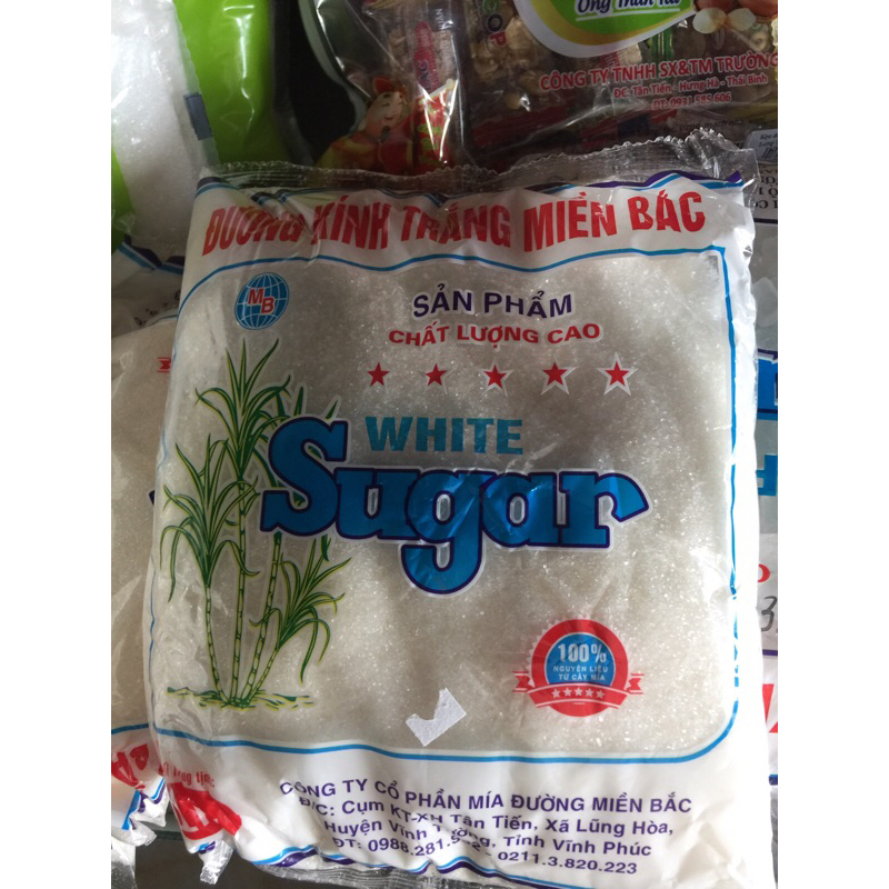 Đường trắng, vàng, đường phèn 1kg