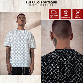 Áo Mikenco Monogram tshirt chính hãng chất cotton cực đẹp