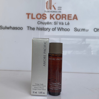 Nước Thần Giảm Oxy Hóa/Chống Lão/AMORE PACIFIC Vintage Single Extract Essence 31Ml[2025]