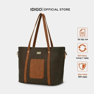 Túi đeo vai giáo viên, túi xách tay công sở nữ phom lớn idigo fb2 - 5043