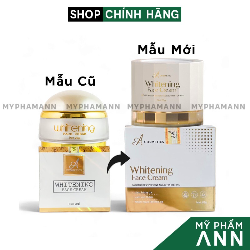 Kem Face Pháp Phương Anh - Kem Face Chữ A Cosmetics Chính Hãng