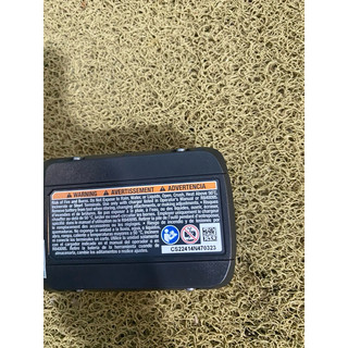pin  RIDGID 18v 4.0ah