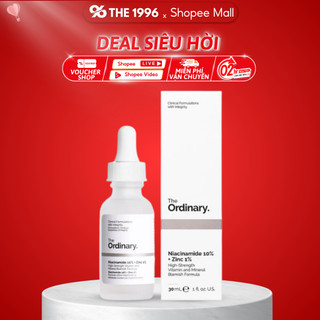 Tinh chất Niacinamide 10% + Zinc 1% 30ml The Ordinary Làm sáng da, thu nhỏ lỗ chân lông