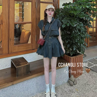 SET JEAN MÀI DÁNG XOÈ XẾP LI