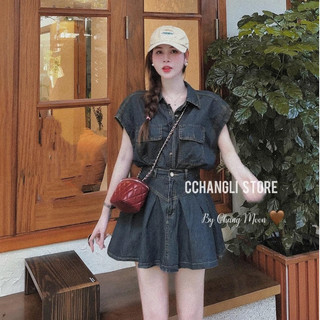 SET JEAN MÀI DÁNG XOÈ XẾP LI