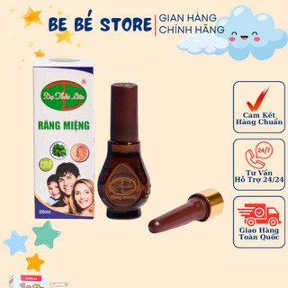 Tinh dầu răng miệng dạ thảo liên