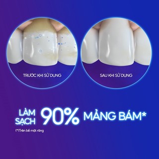Combo 2 tuýp Kem đánh răng CREST 3D White Radiant Mint (2x93g) trắng sáng vượt trội tận gốc - Mỹ