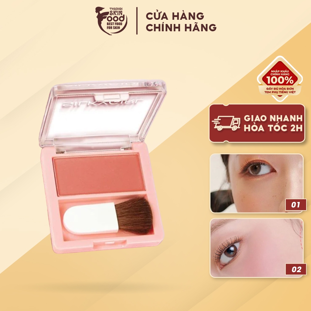 Phấn Má Hồng SilkyGirl Blush Hour 3g