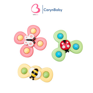Set 3 đồ chơi con quay Spinner vui nhộn hít tường, tủ lạnh cho bé, chất liệu nhựa ABS an toàn