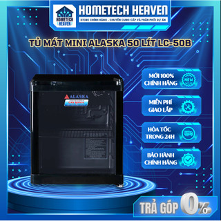 ☑️ LC50(B) - Tủ mát mini Alaska 50 lít LC-50B màu đen - Hàng Chính Hãng