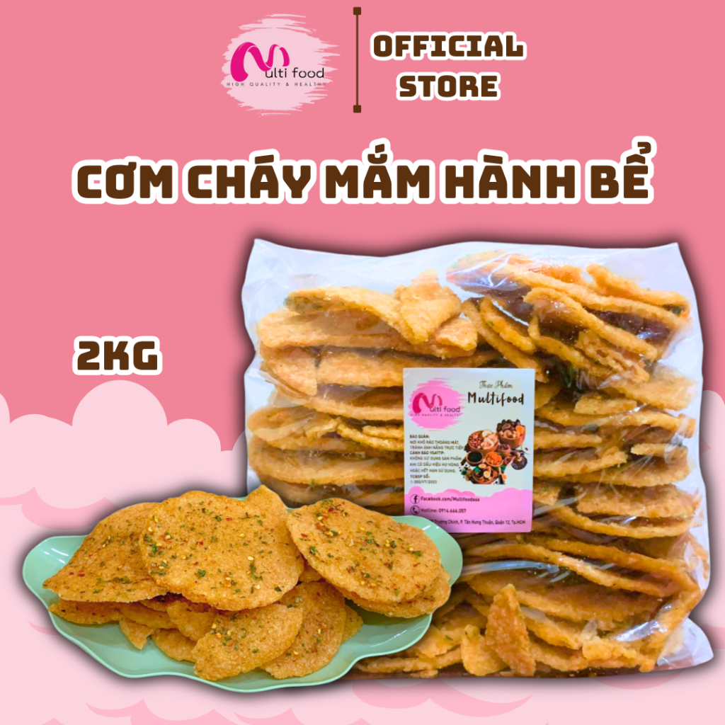 2KG Cơm Cháy Bể Loại Ngon | MULTIFOOD
