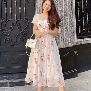 Lép đầm lép size m váy newtag