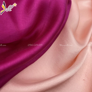 Lụa may áo dài - SILK – Satin màu hồng phấn – ST06 KR