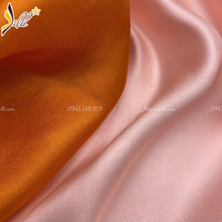 Lụa may áo dài - SILK – Satin màu hồng phấn – ST06 KR