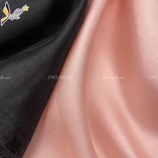 Lụa may áo dài - SILK – Satin màu hồng phấn – ST06 KR