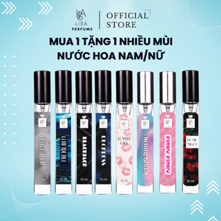 25k/ chai nước hoa nam,nữ [mua 1 tặng 1] (nhiều mùi) thơm lâu 6-8h tỏa hương 1-2m