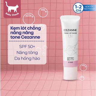Kem lót nâng tone căng bóng cezanne chống nắng spf 50+ pa++++ 30g