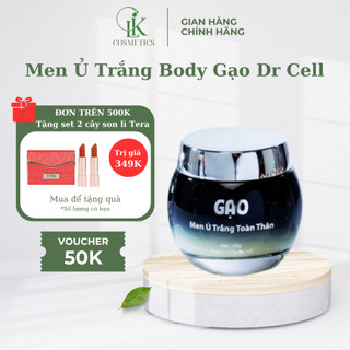 Men ủ trắng body gạo dr cell trắng mịn hồng hào mờ thâm sạm 150g - cl22