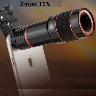 Len chụp hình Zoom 12x cho smartphone