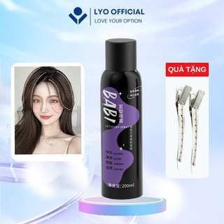 Gôm xịt tạo phồng chân tóc babi loại xịn, xịt phồng tóc tạo kiểu giữ nếp dài lâu, bồng bềnh tự nhiên
