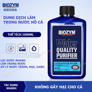 Dung dịch Biozym Water Quality Purifier | Dung dịch làm trong nước hồ cá cao cấp
