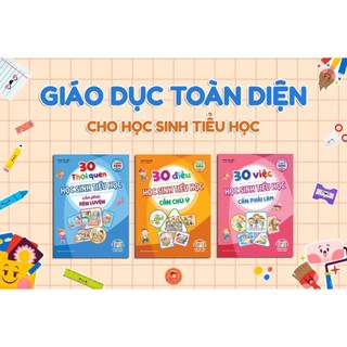 Sách: Combo Rèn Luyện Kỹ Năng Sống Dành Cho Học Sinh - Giáo Dục Toàn Diện ( 3 Cuốn)