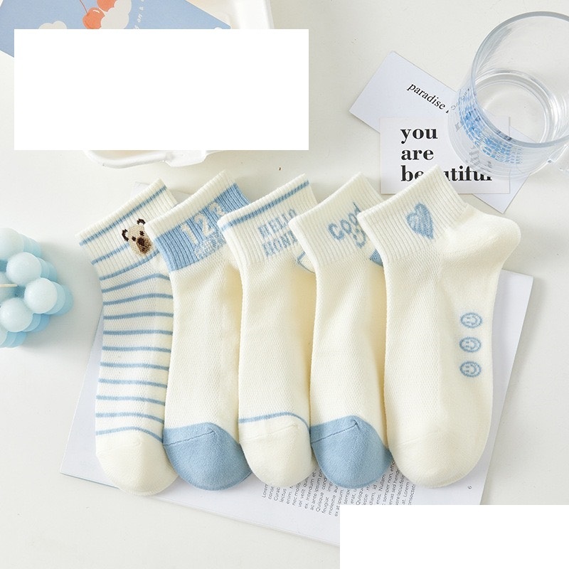 SET 5 ĐÔI VỚ NỮ 123 ĐẦU GẤU