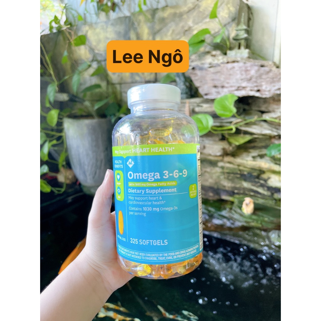 VIÊN UỐNG DẦU CÁ OMEGA 3-6-9 - MỸ