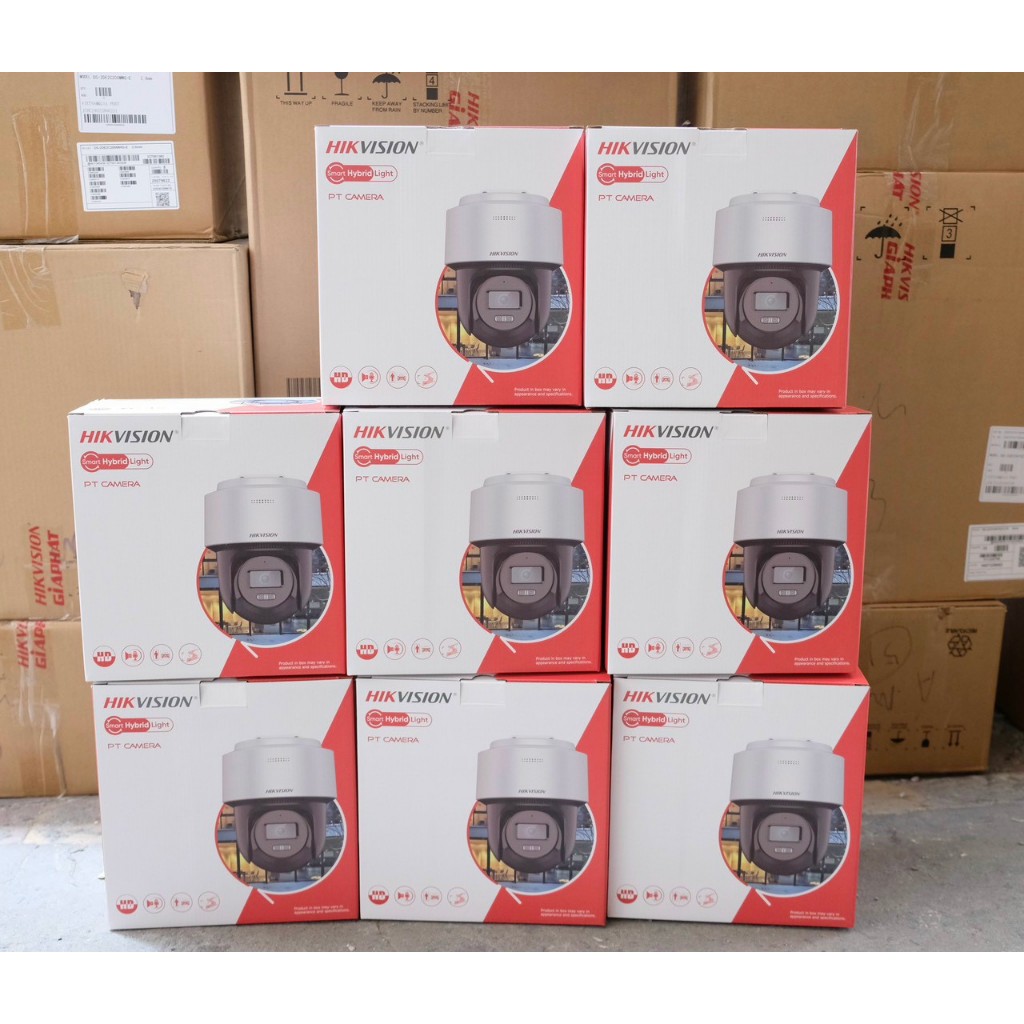 Camera Hikvision  IP  Mini PT Smart Hybird Light 4MP và 2Mp tích hợp mic-Hàng chính hãng