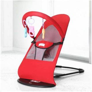 Ghế nhún đa năng kèm đồ chơi, thiết kế khung thép dẻo chắc chắn và an toàn cho bé