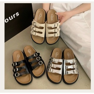  Dép 3 quai ngang SIXX đế 3cm