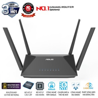Router WiFi 6 ASUS RT-AX52 (Hàng chính hãng)