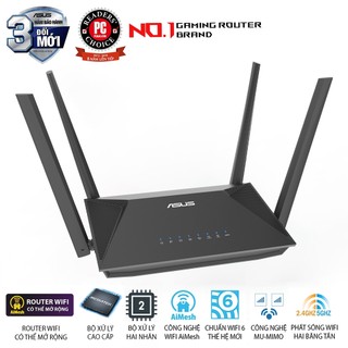 Router WiFi 6 ASUS RT-AX52 (Hàng chính hãng)