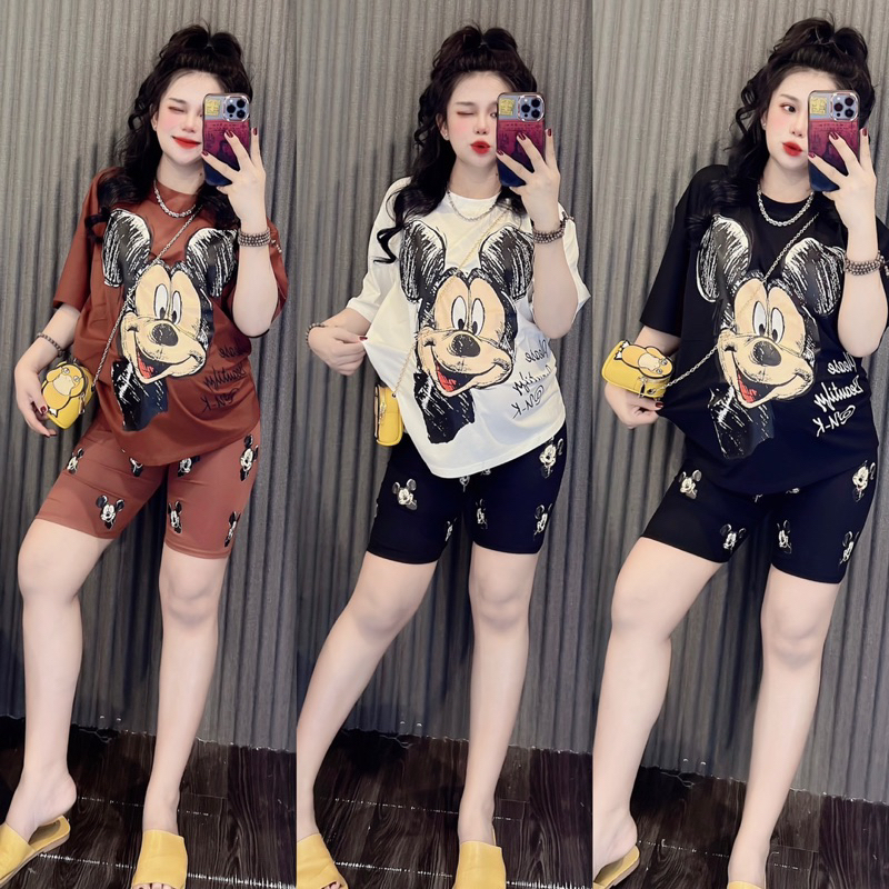 Bộ ngố mickey ảnh thật