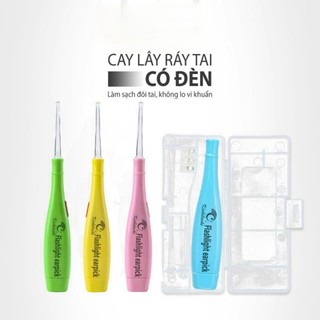 Dụng cụ lấy ráy tai có đèn soi