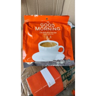 Cafe sữa hoà tan 3in1 Good Morning Trần Quang bịch 24 gói