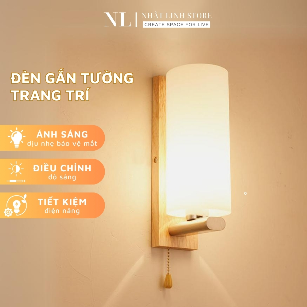 Đèn Gắn Tường Trang Trí Hiện Đại DT60, Đèn Trang Trí Cầu Thang/ Phòng Khách/ Phòng Ngủ Đẹp
