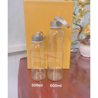 1 thùng chai thuỷ tinh 150ml/ 300ml/ 500ml - nắp dây/ nắp nhôm