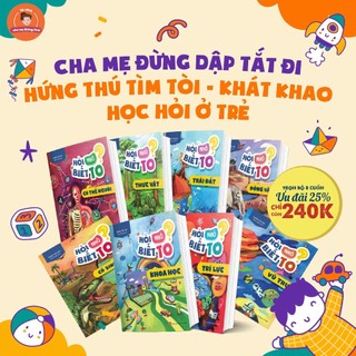 Sách: Hỏi Nhỏ Biết To - Thế Giới Câu Hỏi Vì Sao Cho Bé Đam Mê Khám Phá  (Lẻ - 8 Cuốn Tùy Chọn)