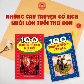 Sách: Combo 100 Truyện Cổ Tích Việt Nam + 100 Truyện Cổ Tích Thế Giới