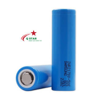 Cell pin s.s 50e - 21700 dung lượng 5000mah tháo khối dòng xả 15a chuyên dùng cho đèn pin pin dự phòng