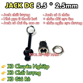 Jack dc 5.5*2.5mm loại tốt