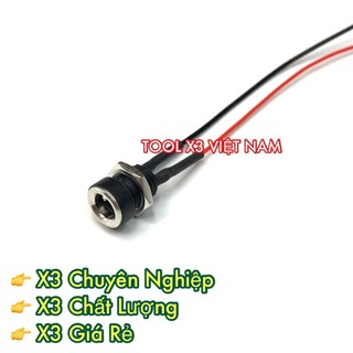 [5521] Jack DC 5.5*2.1mm có dây (ToolVN)