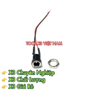 [5521] Jack DC 5.5*2.1mm có dây (ToolVN)