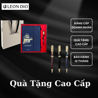  Bộ quà tặng sổ tay Vươn Xa Biển Lớn, bút ký tên Leon Dio Classic Lapis Lazuli