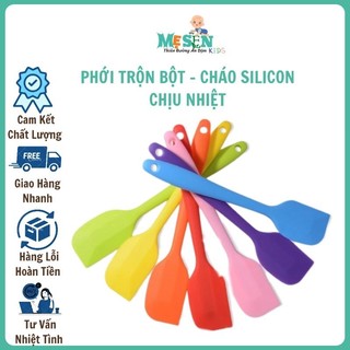 Phới trộn bột làm bánh, cây vét kem silicon cao cấp