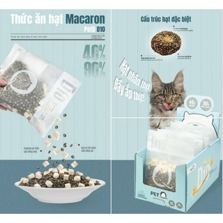  Hạt mix thịt sấy PetQ Macaron D10 gói 200g 