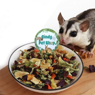 Rau củ quả sấy khô cho Hamster, Thỏ, Bọ, Chinchilla...