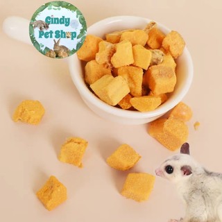 Hủ snack lòng đỏ trứng gà 100g thức ăn dặm cho Hamster, Sóc Bay Úc, Sóc Bông, Sóc Đất...