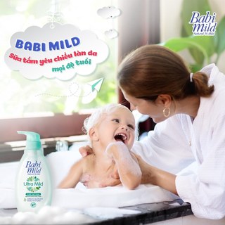 [DuyNisa Thailand] Sữa Tắm Gội Cho Bé Babi Mild 180ml